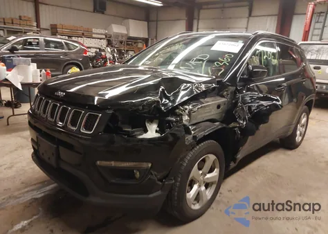 2021 Jeep Compass Latitude 4X4 из США, поврежденный, VIN 3C4NJDBB6MT501721